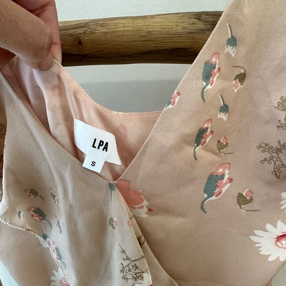 LPA Dress 252 in Blush Floral - Picture 8 of 8